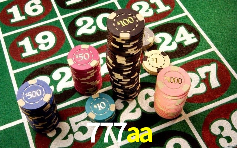 Mesa de Blackjack 777aa